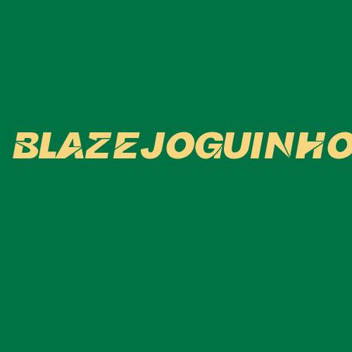 Logo da BLAZEJOGUINHO