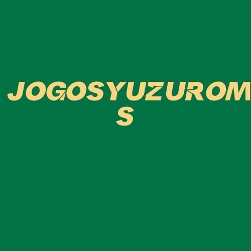 Logo da JOGOSYUZUROMS